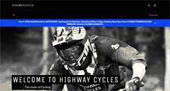 Desktop Screenshot of highwaycycles.co.uk